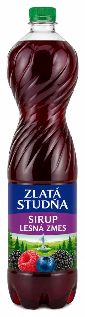 Zlatá Studňa sirup lesná zmes