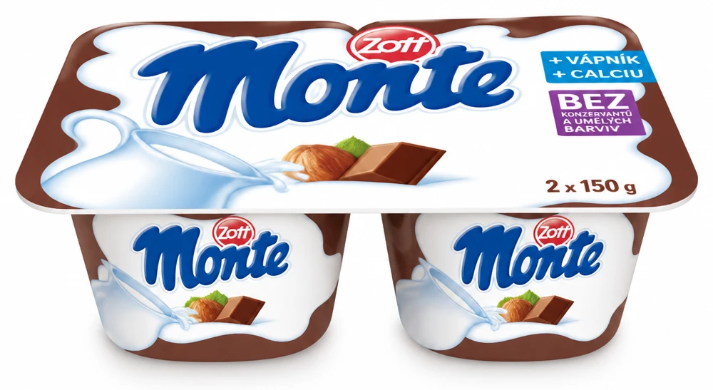 Monte dezert 2 druhy