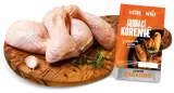 Kuracie stehná horné a dolné 1 kg + korenie zadarmo 1 bal.
