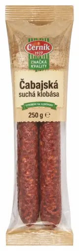 Čabajská suchá klobása