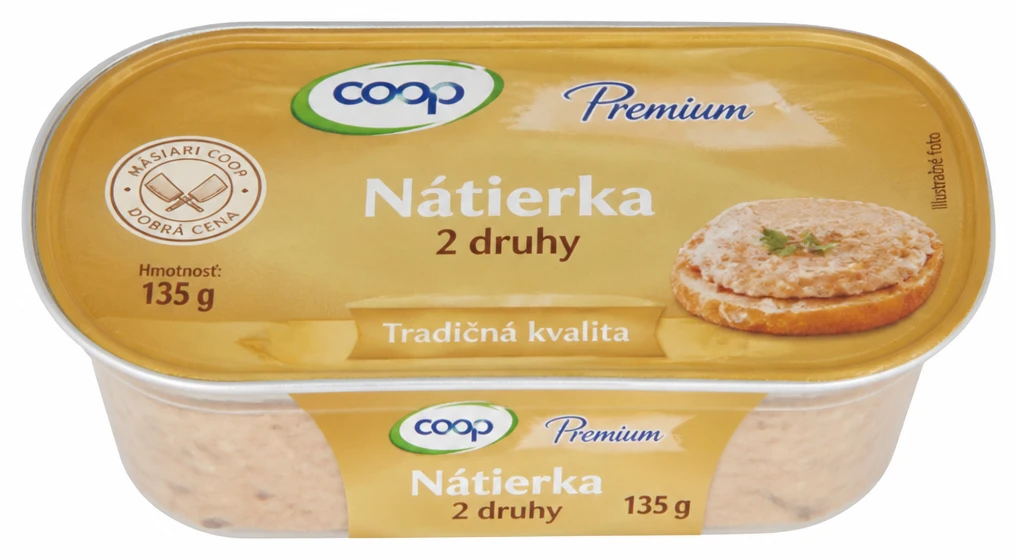 Nátierka 2 druhy