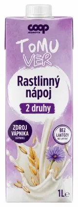 TOMU VER Rastlinný nápoj 2 druhy