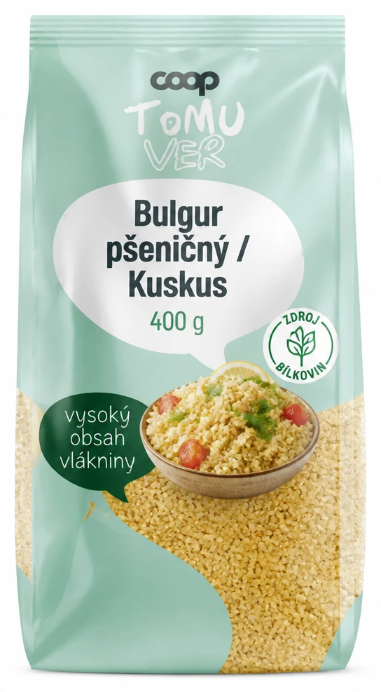 TOMU VER Bulgur pšeničný / Kuskus