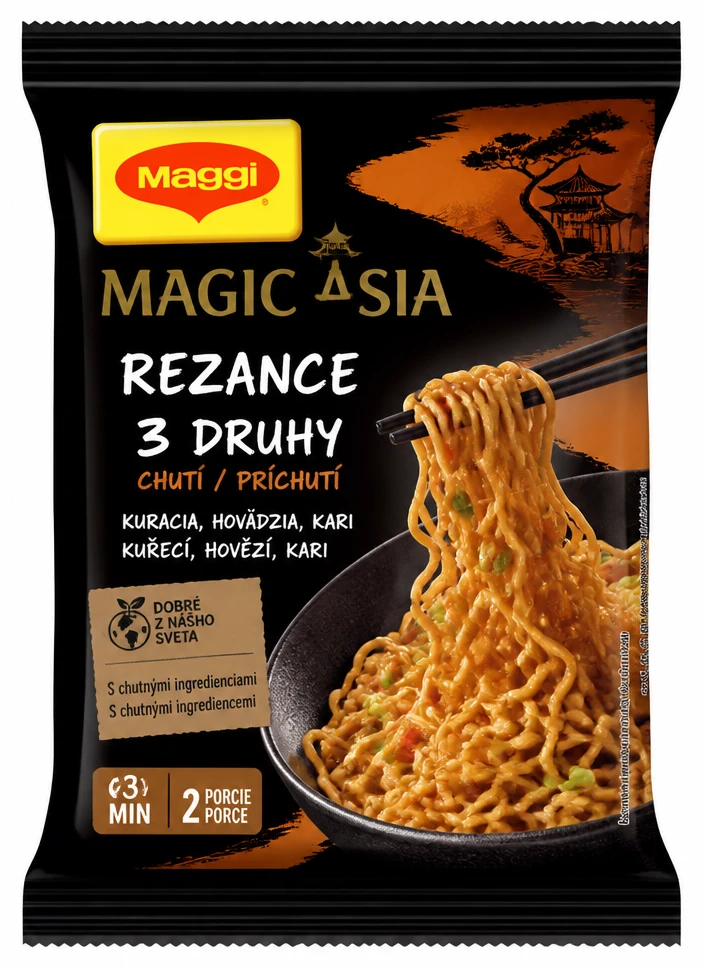 Maggi Magic Asia rezance 3 druhy