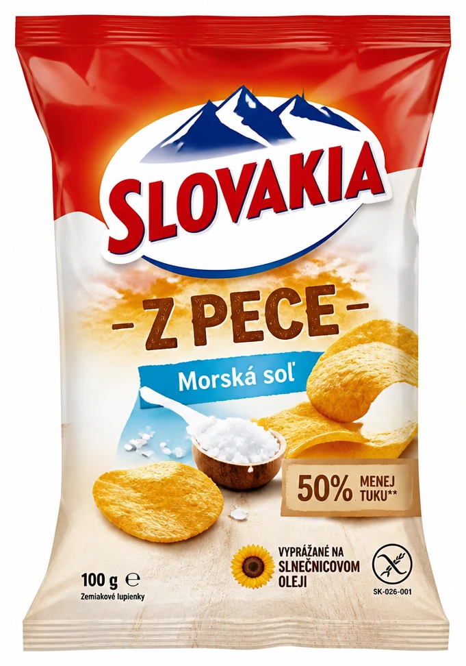 Slovakia Z Pece Morská soľ