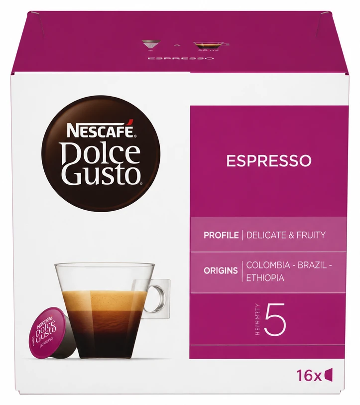 Dolce Gusto kapsuly 2 druhy 16 ks