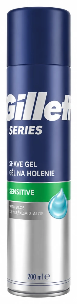 Gillette Series Sensitive gél na holenie