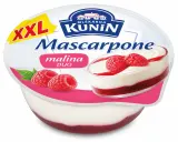 Mascarpone - malina duo XXL