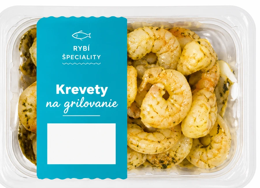 Krevety na grilovanie