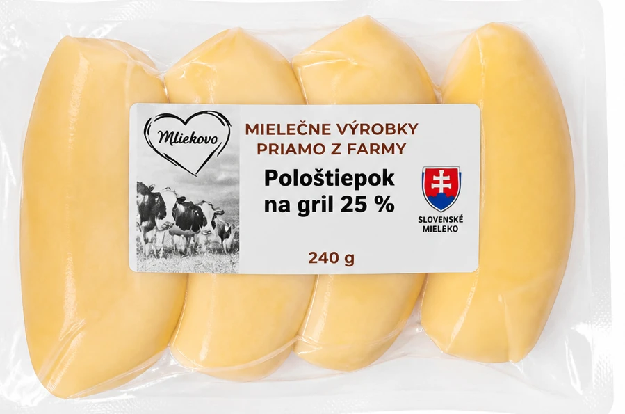 Pološtiepok na gril 25 %