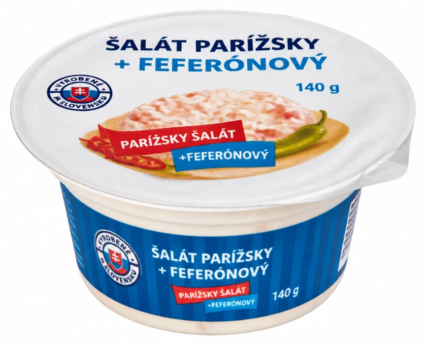 ŠALÁT PARÍŽSKY + FEFERÓNOVÝ