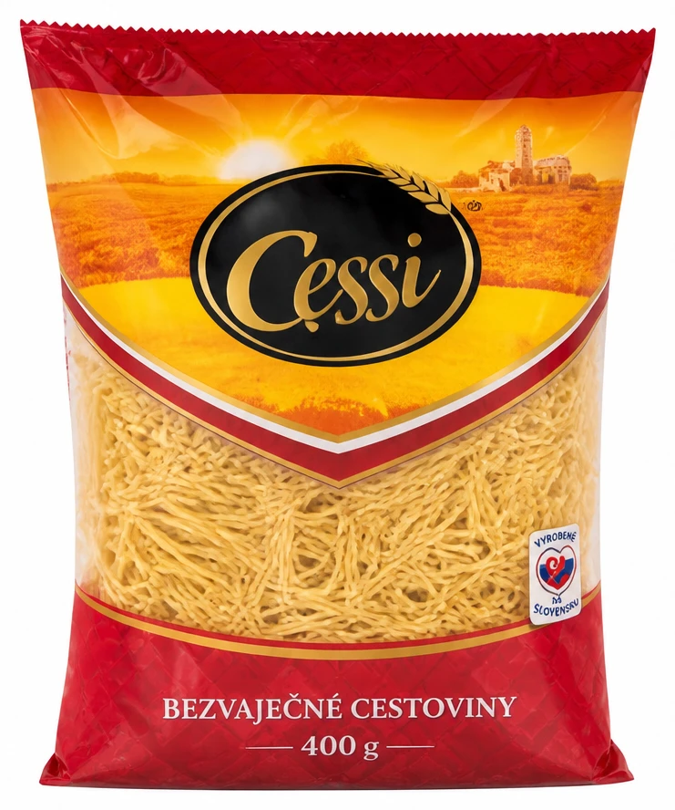 CESSI BEZVAJEČNÉ CESTOVINY