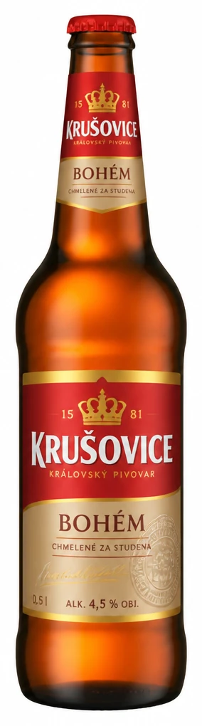 KRUŠOVICE BOHÉM PIVO