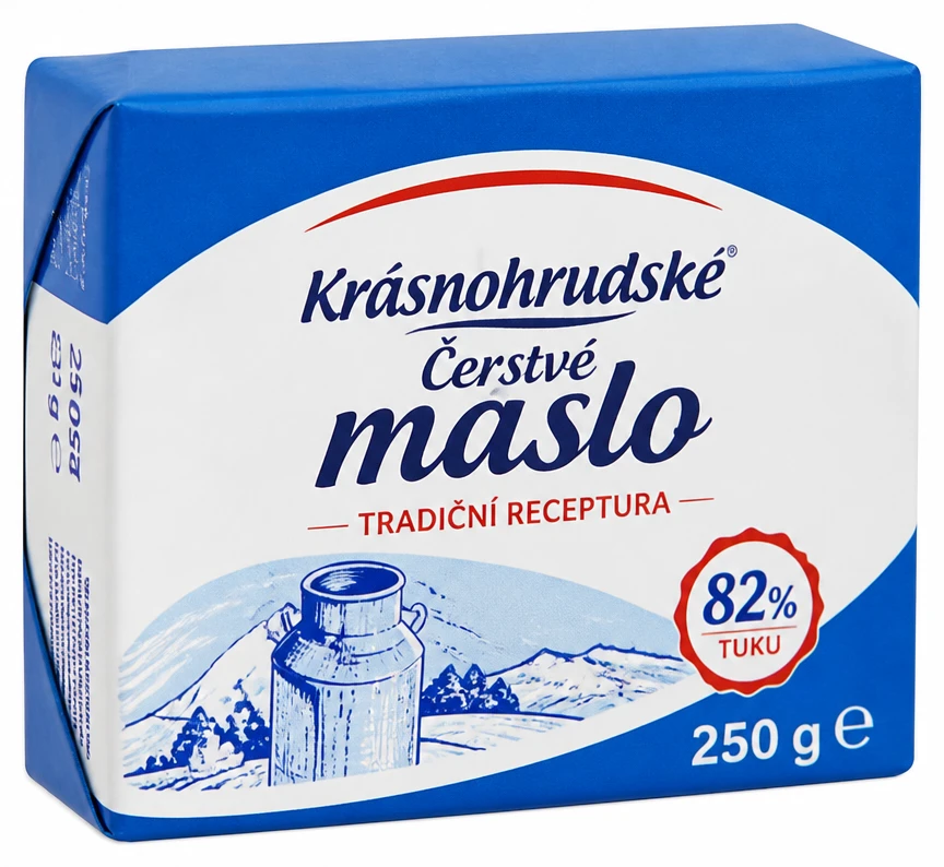 Maslo čerstvé 82%