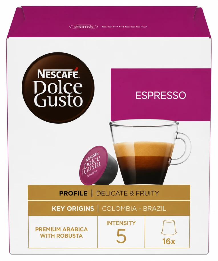 Káva mletá kaps. Dolce Gusto 16 cap.