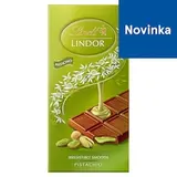 Lindt Lindor Mliečna čokoláda s pistáciovou náplňou 100 g
