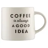 Coffee slogan embosovaný hrnček