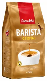 Popradská Barista Crema zrnková káva