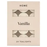 Home Vanilla vonné čajové sviečky 24 x 8,3 g