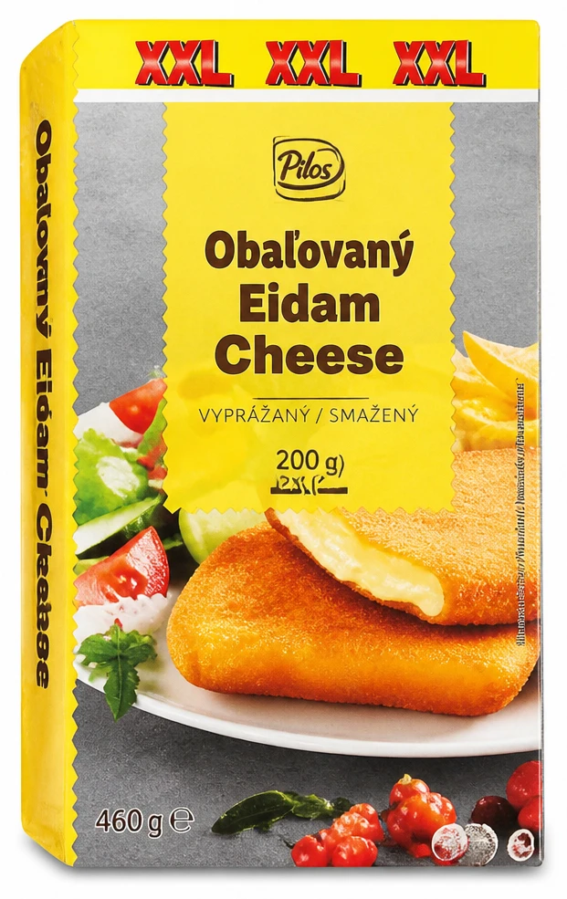 Obaľovaný syr Eidam
