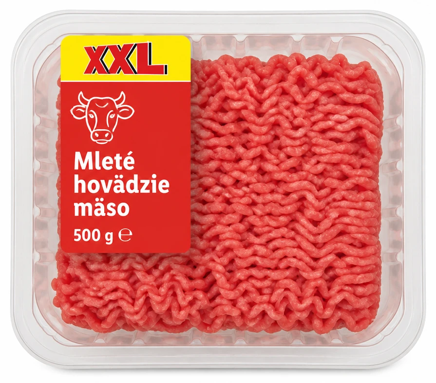 Mleté hovädzie mäso XXL