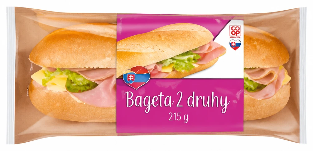 Bageta 2 druhy