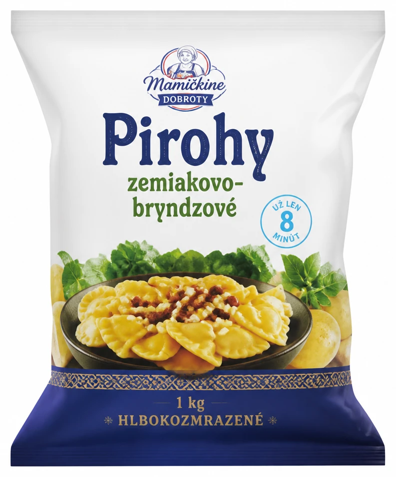 Mamičkine dobroty Pirohy zemiakovo-bryndzové
