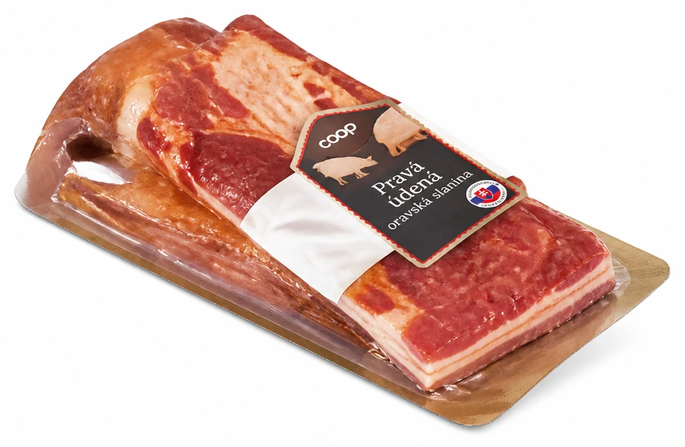 Pravá údená oravská slanina