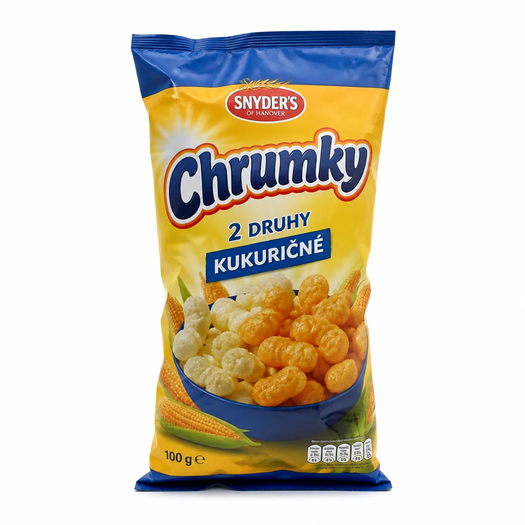 Chrumky kukuričné 2 druhy