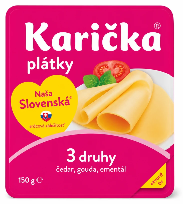 Karička plátky 3 druhy