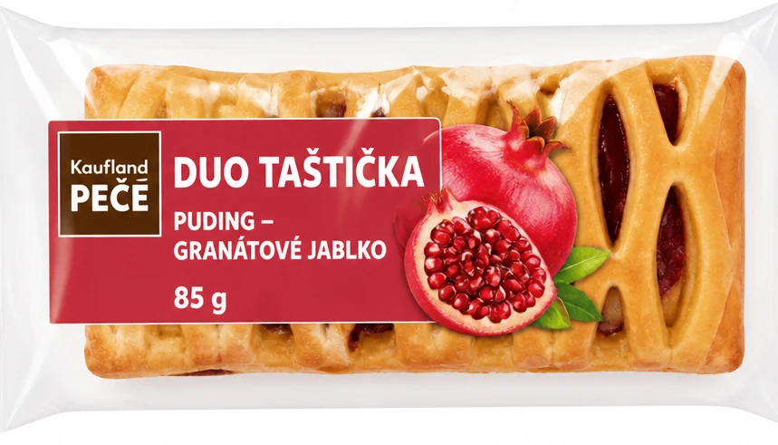 Duo taštička puding - granátové jablko