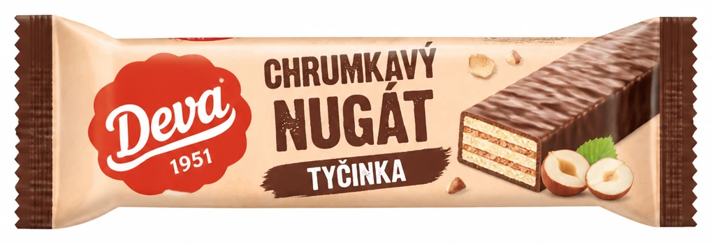 DEVA CHRUMKAVÝ NUGÁT TYČINKA