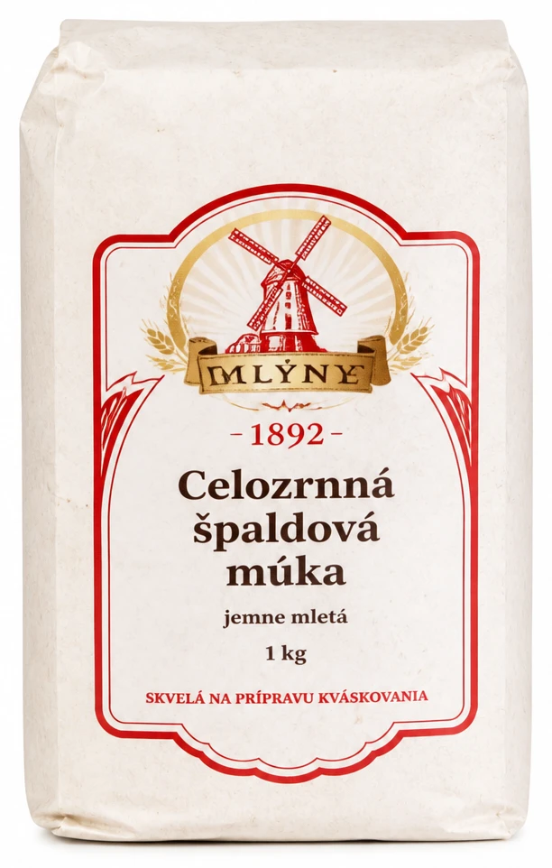 Celozrnná špaldová múka