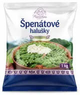 Mamičkine dobroty Špenátové halušky