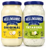Hellmann's Originál majonéza 405 ml Tatárska omáčka 405 ml