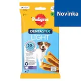 Pedigree DentaStix Light s prírodným morčacím doplnkové krmivo pre psy staršie ako 4 mesiace 58 g