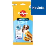 Pedigree DentaStix Light s prírodným morčacím doplnkové krmivo pre psy staršie ako 4 mesiace 98 g