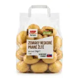 Zemiaky neskoré prané žlté 2 kg 1 bal.