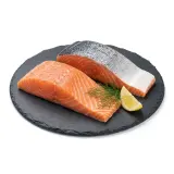 Losos filet s kožou bez kosti
