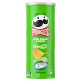 Pringles Chrumkavý snack s príchuťou kyslej smotany a cibule 125 g