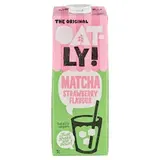 Oatly! Matcha Strawberry ovsený nápoj s matcha zeleným čajom a jahodovou príchuťou 1 l