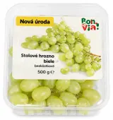 Stolové hrozno biele bezkôstkové