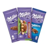 Milka čokoláda 3 druhy