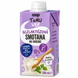 TOMU VER Bezlaktózová smotana na varenie 10 %