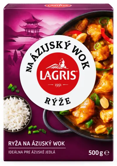 LAGRIS RYŽA NA ÁZIJSKÝ WOK