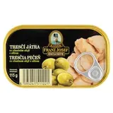 Franz Josef Kaiser Exclusive Tresčia pečeň vo vlastnom oleji s olivou 115 g