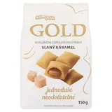Bona Vita Gold Kukuričné vankúšiky s náplňou s príchuťou slaný karamel 150 g