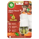 Air Wick Essential Oils Elektrický osviežovač vzduchu strojček a náplň zimný punč 19 ml