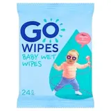 Go Wipes Detské vlhčené obrúsky pre novorodencov 24 ks