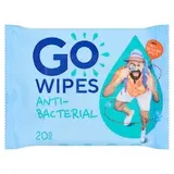 Go Wipes Osviežujúce vlhčené obrúsky s antibakteriálnym účinkom a D-panthenolom 20 ks